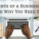 Elements of a Business Plan and Why You Need One