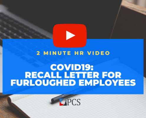 Covid 19 recall letter pcs video